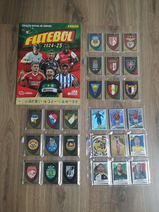 Coleção completa Futebol 2024-2025