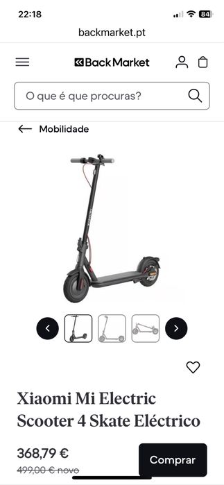 Trotinete xiaomi DDHBC08ZM 4 Lite Electric