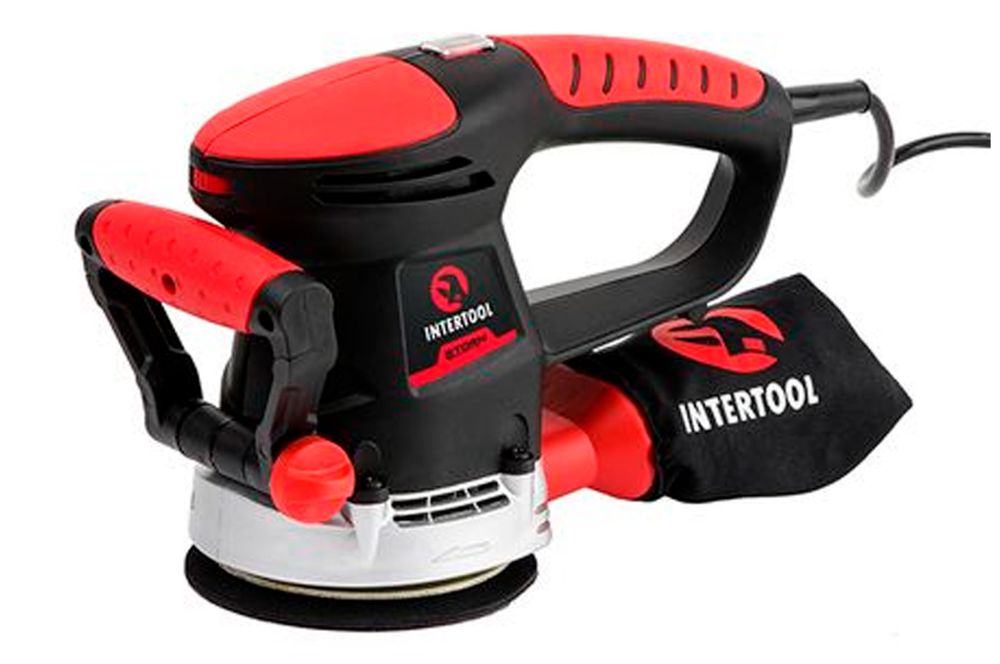 Ексцентрикова шліфмашина Intertool - 480 Вт SemiPro