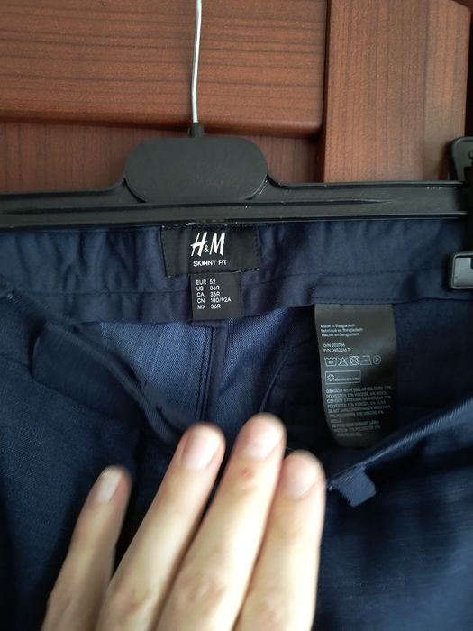 Garnitur H&M r. 52 skinny fit