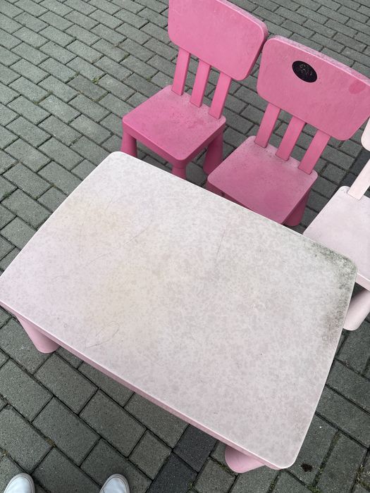 Stolik krzesełka dla dzieci ikea