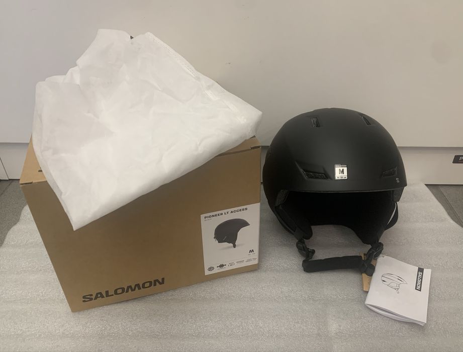 Kask narciarski Salomon Pioneer LT Access M 56–59 cm czarny