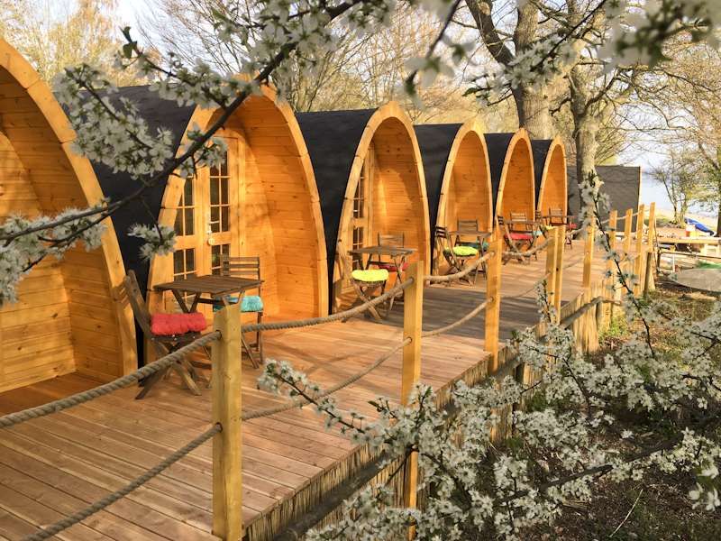 Bungalow - Abrigo de Madeira (2,4mx3,5m) - 100% Pinho Nórdico Maciço