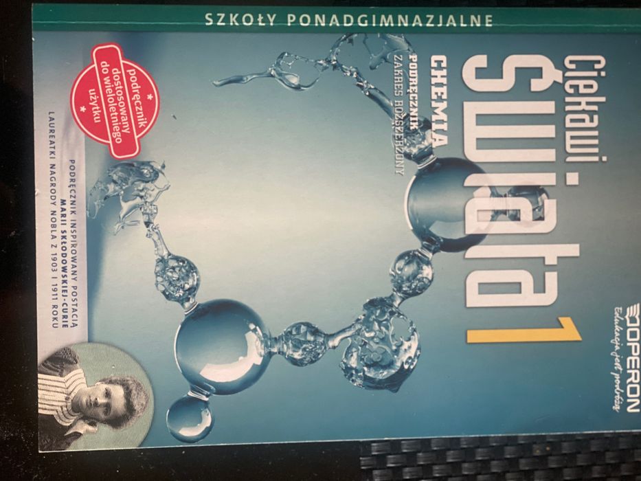 Ciekawi świata 1, chemia zakres rozszerzony