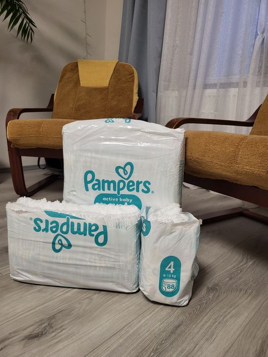Підгузки трусики Pampers active baby  4 ( 9-15  кг)