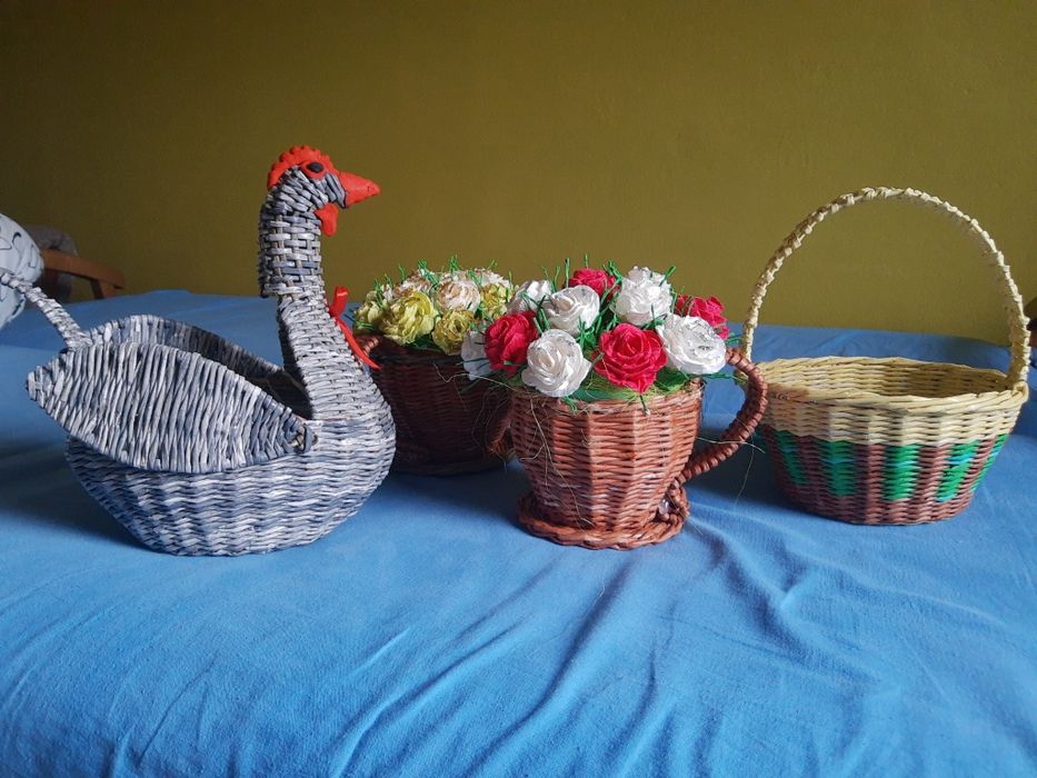 Wiklina papierowa.Filiżanka