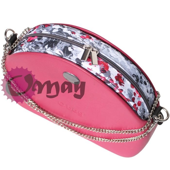 organizer OBAG MOON LIGHT kwiaty akwarelowe różowo szare wkład OMAY