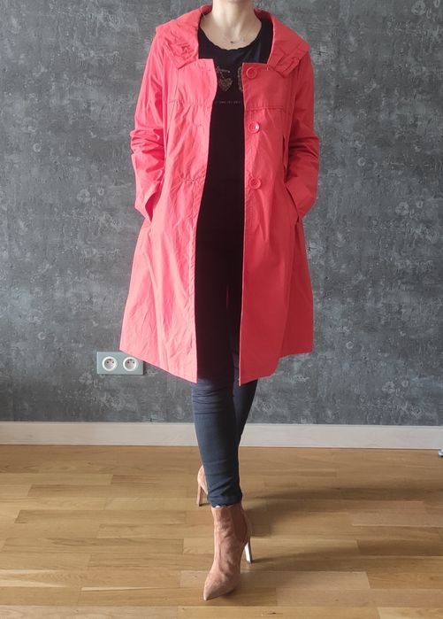 Płaszcz Monnari koralowy
