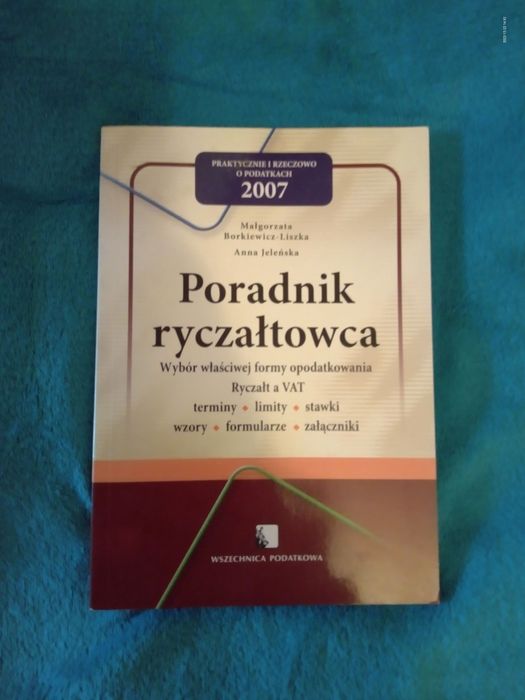 Wymienię zestaw książek o tematyce księgowej i prawnej itp.