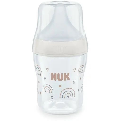 Пляшечка пластикова NUK Perfect Match S з народження, антиколікова