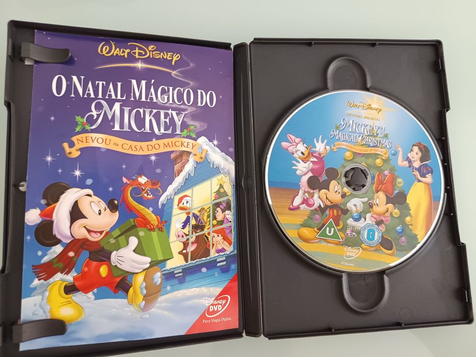 DVD Disney o natal mágico do Mickey