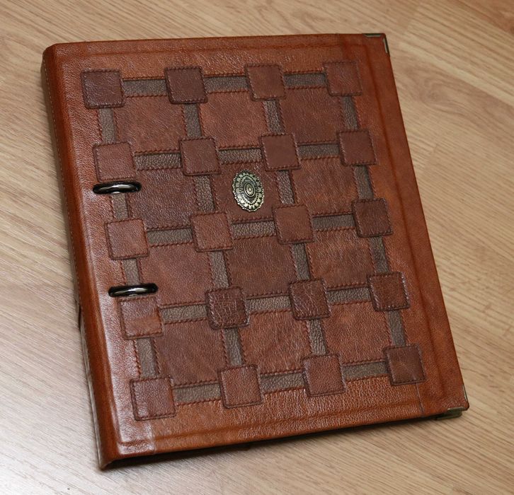 Фотоальбом, натуральная кожа