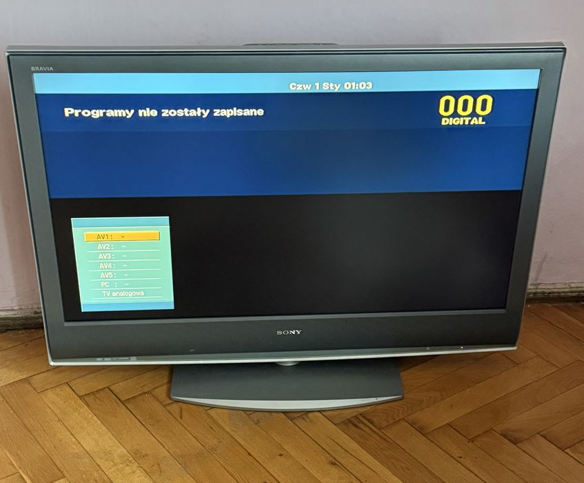 Telewizor Sony 46” LCD KDL-46S2000 – sprawny, pilot w zestawie
