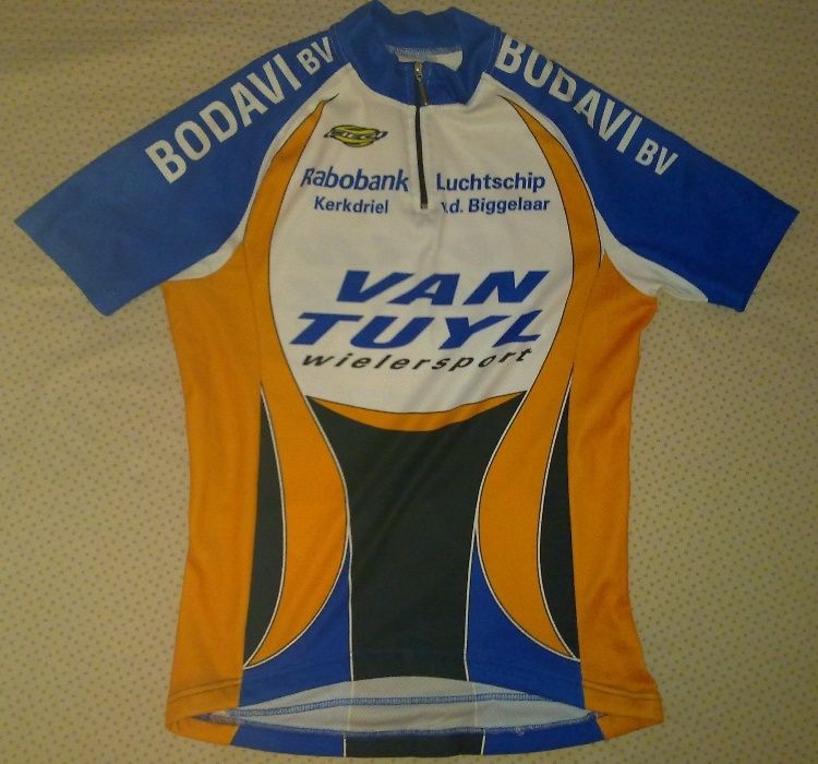 koszulka kolarska rowerowa Ciegi Van Tuyl RaboBank