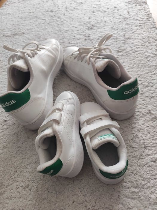 Stan Smith verdes (conjunto mãe - filho)