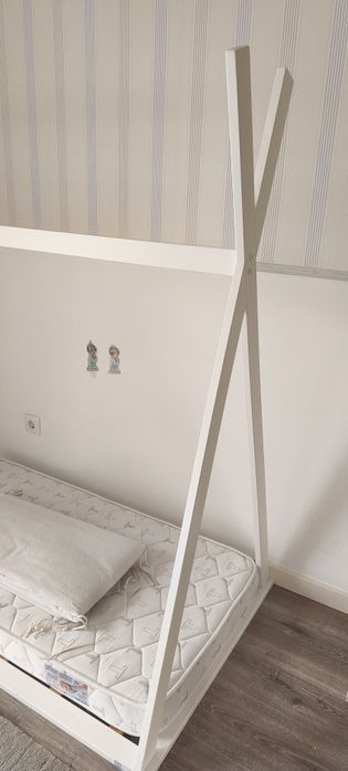 Cama Montessori branca