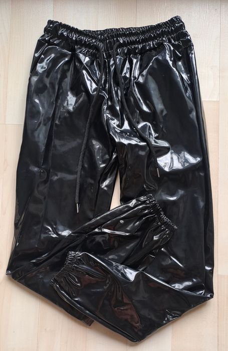 Spodnie lakierowane lateks latex 38