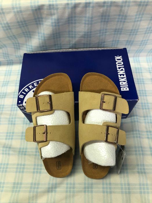 Birkenstock Arizona Soft Footbed Suede sand color Rozmiar 39
