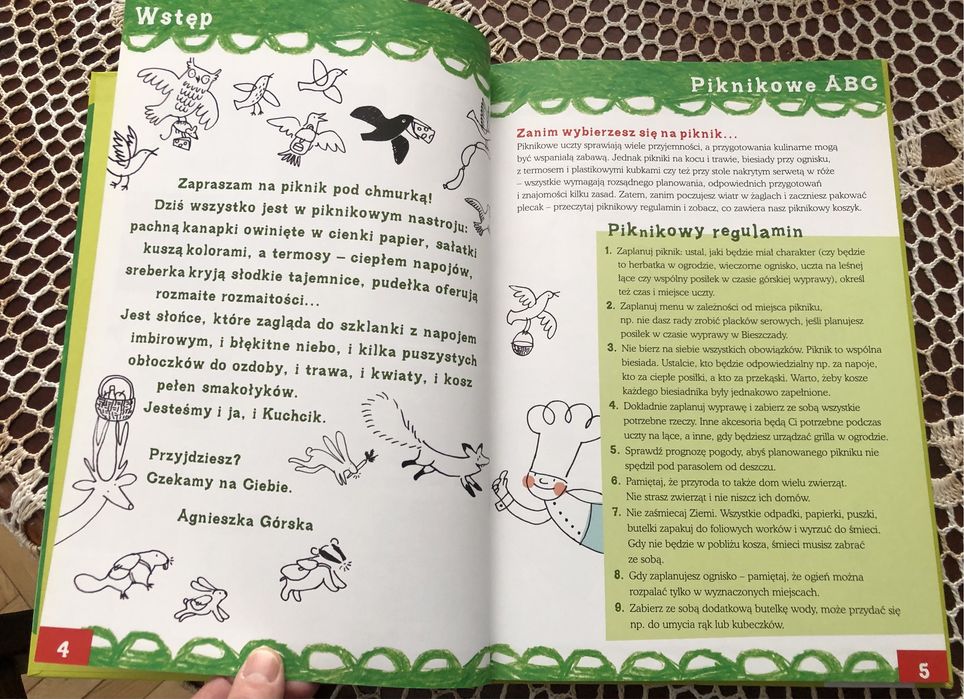 Dzieci gotują. Pikniki – Agnieszka Górska (Wyd. Demart)