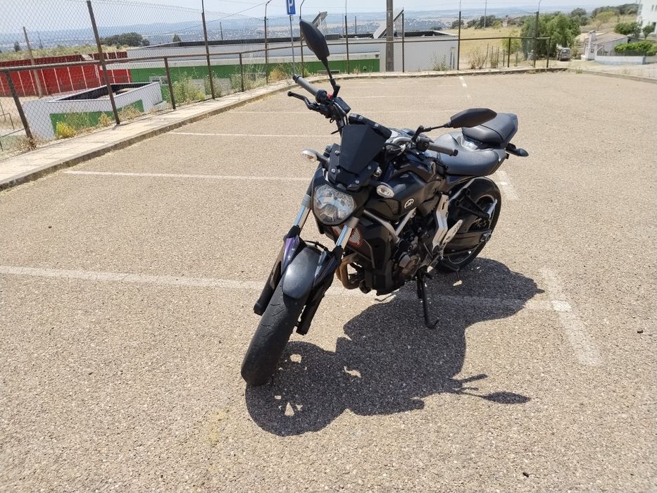 Yamaha MT 07 troco