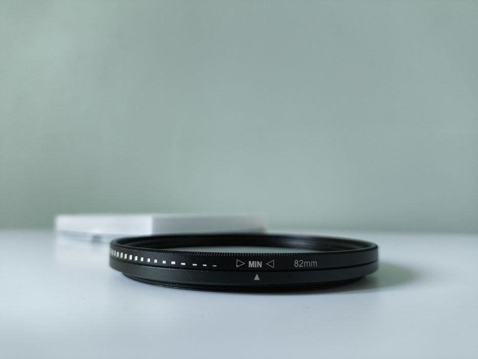 Filtr Commlite 82mm ND2-400 | Filtr szary regulowany Fader ND Variable