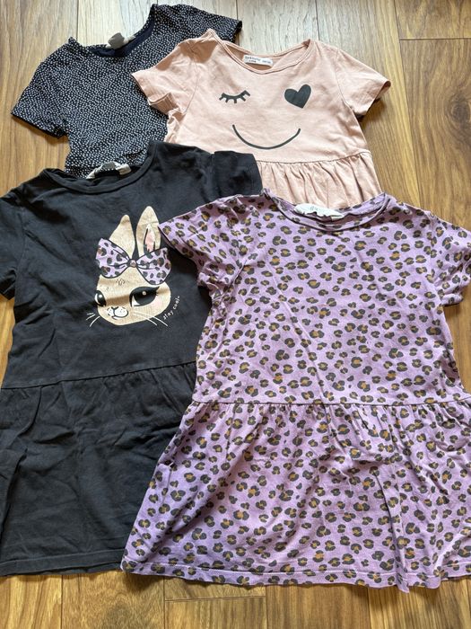 Paczka ubranek dla dziewczynki 98/104 H&M Sinsay Lupilu