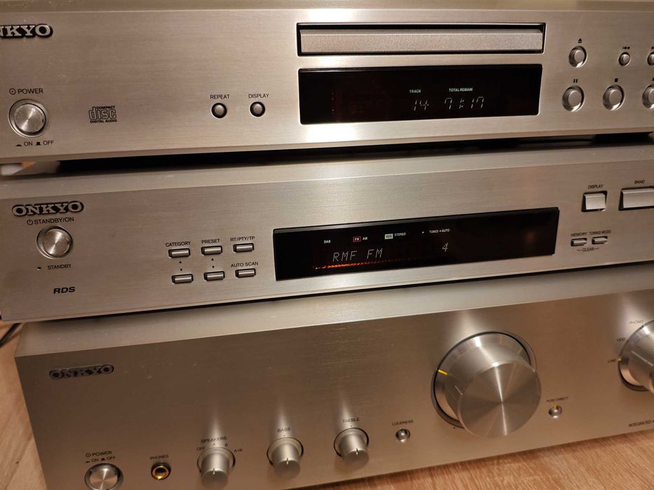 Onkyo wzmacniacz A-9555, CD DX-7355, Tuner T-4555
