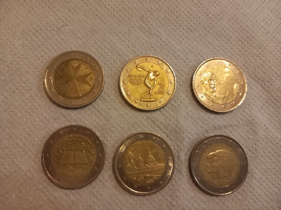 Moedas 2€ comemorativas