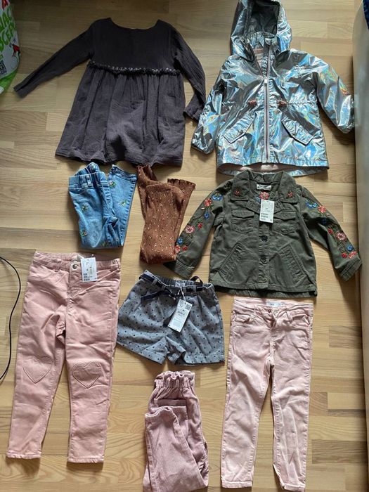 Одежда для девочки 104-110, 3-4 роки, H&M, Zara