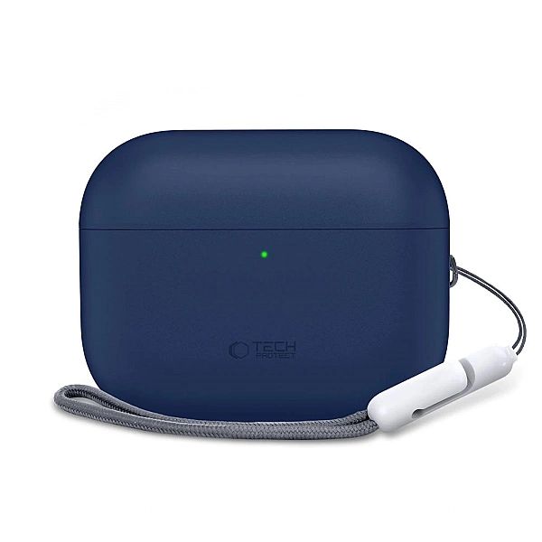 Etui Tech-Protect Silicone na AirPods Pro 3 - granatowe