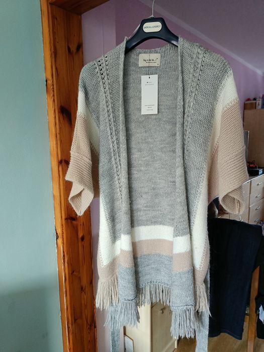 By o La La kardigan Boho frędzle