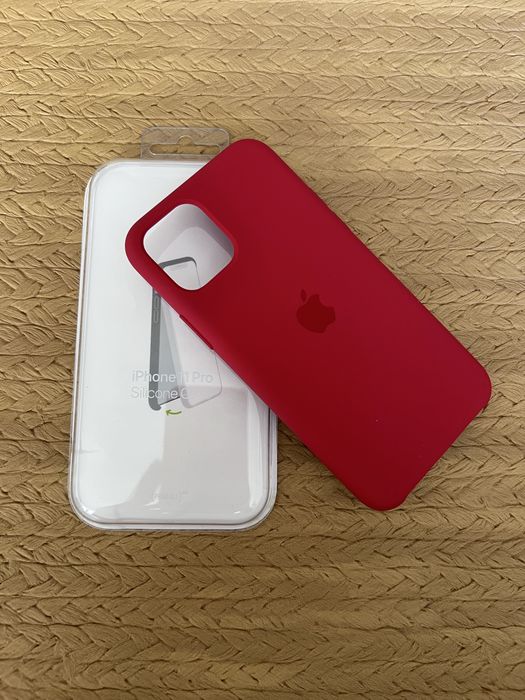 Etui Oryginalne Apple iPhone 11 Pro / Red Nowe Silicone
