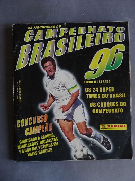 Caderneta de cromos de futebol Campeonato Brasileiro 96 - Panini (17)