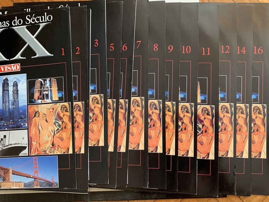 Coleçao Fascículo Visão Maravilhas século xx incompleto com capa