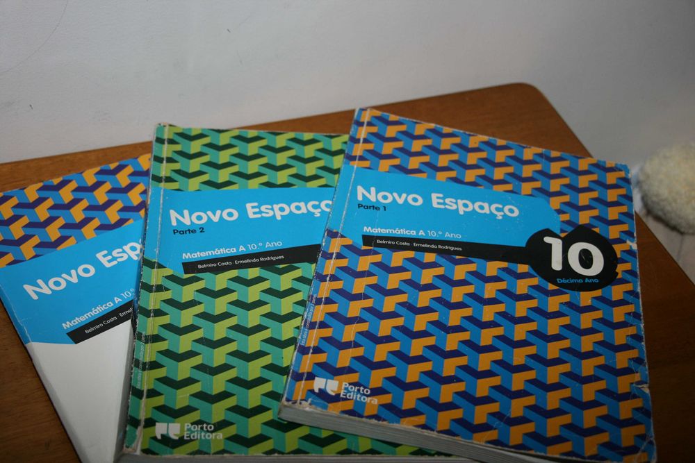 Manuais + Caderno Prático "Novo Espaço - 10º ano"