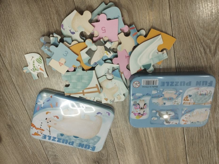 Дитячі дерев'яні пазли