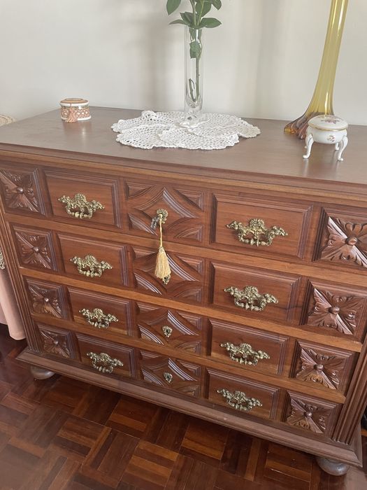 Conjunto Mobilia de Quarto: 2 Camas de Solteiro