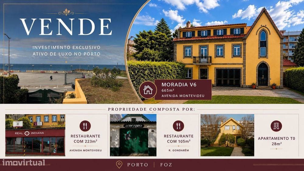 For Sale: Seaside Property Featuring a Residence, Studio Apartment (T0), and Two Restaurants