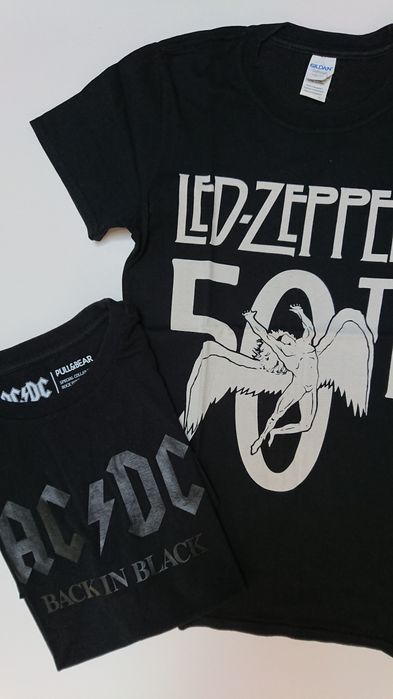 T-shirts de bandas de Metal e Rock