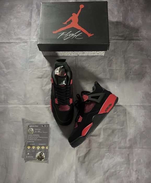 Jordan 4 Red Thunder