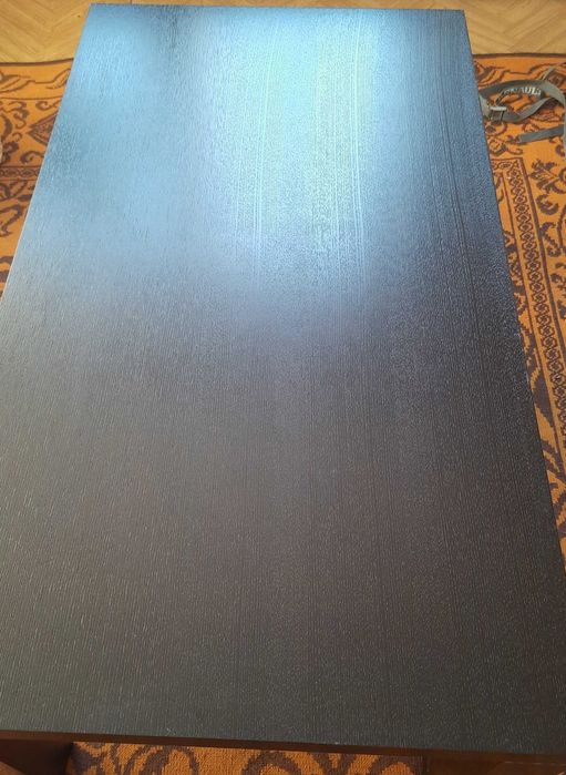 Stół prostokątny stolik kawowy 120 x 65 x 45  ciemny orzech  drewno