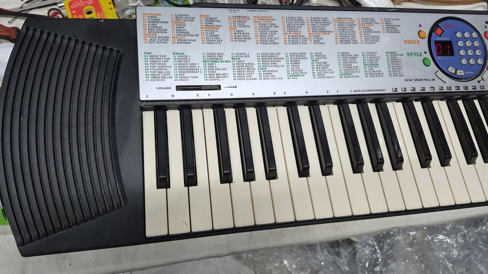 Yamaha psr 125 синтезатор