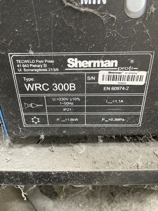 Spawarka tig sherman AC/DC inverter