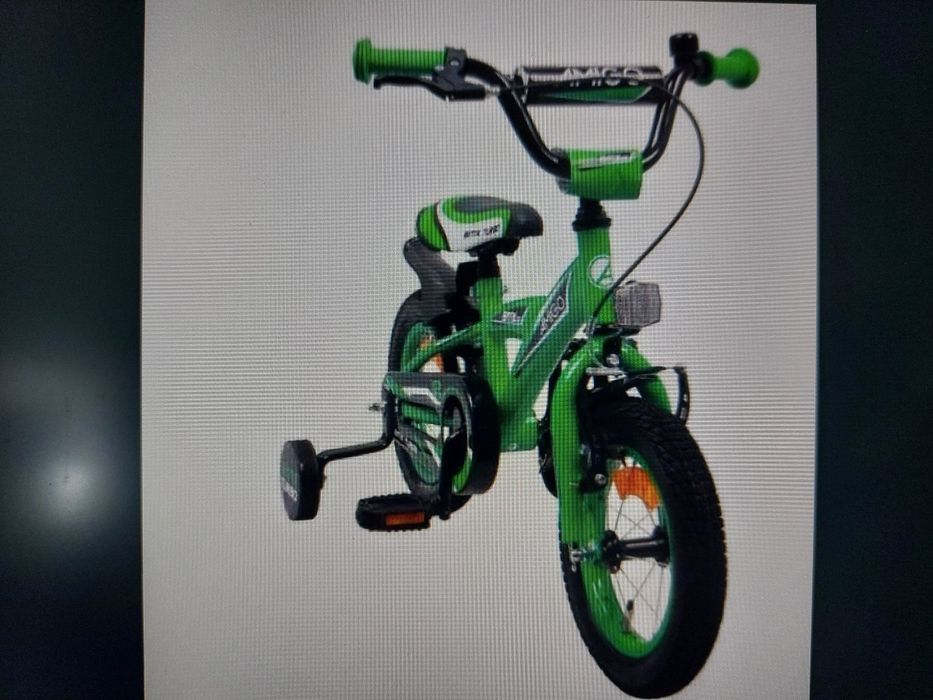 Nowy rower, BMX 12" z bocznymi kółkami