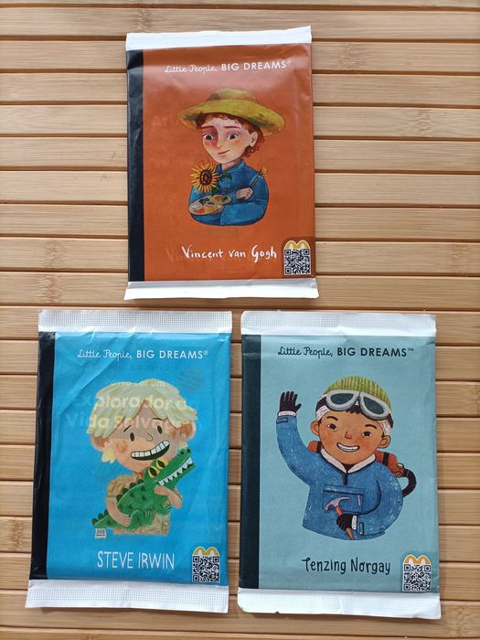 Lote 3 livros MacDonald selados