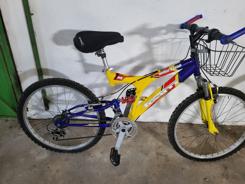 Bicicleta com amortecedores