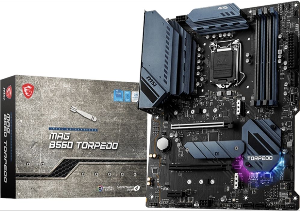 Комплект Intel Core I5 11400f + MSI MAG B560 TORPEDO (s1200, Intel B560)