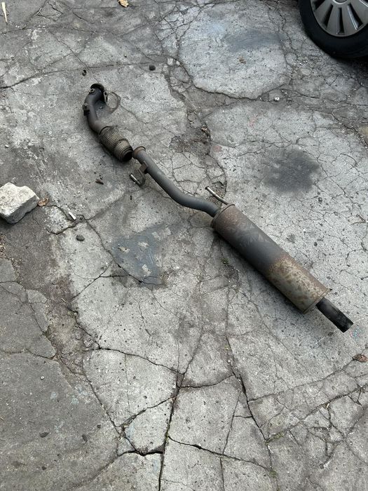 Глушитель б/у на Skoda Roomster