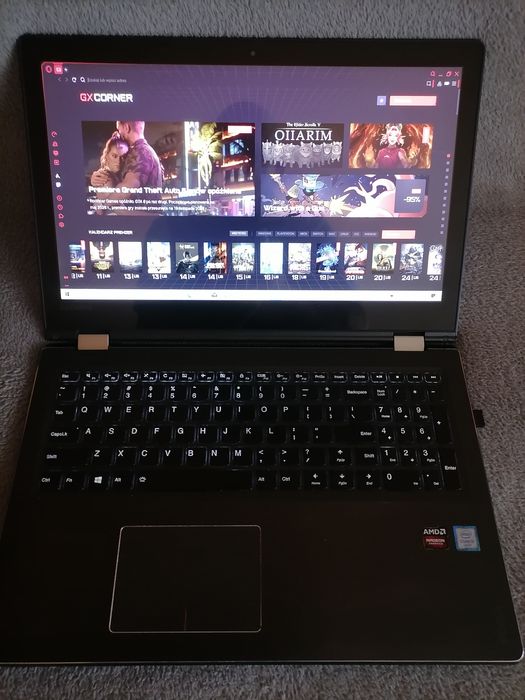 Lenovo YOGA do gier 2w1 
8GB 480GB SSD Win10 
Radeon R7 M360 4GB
WIFI