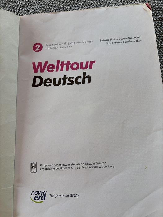 Welttour Deutsch 2 podrecznik plus cwiczenua gratis